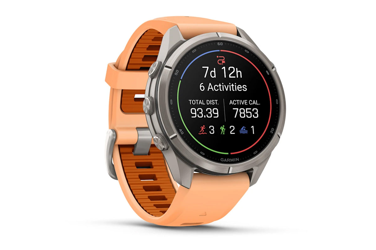 Garmin Fenix 9 Pro | 43mm | Shell Pink/Autumn Orange-3
