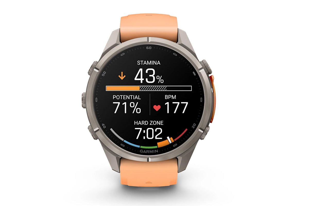 Garmin Fenix 9 Pro | 43mm | Shell Pink/Autumn Orange-4