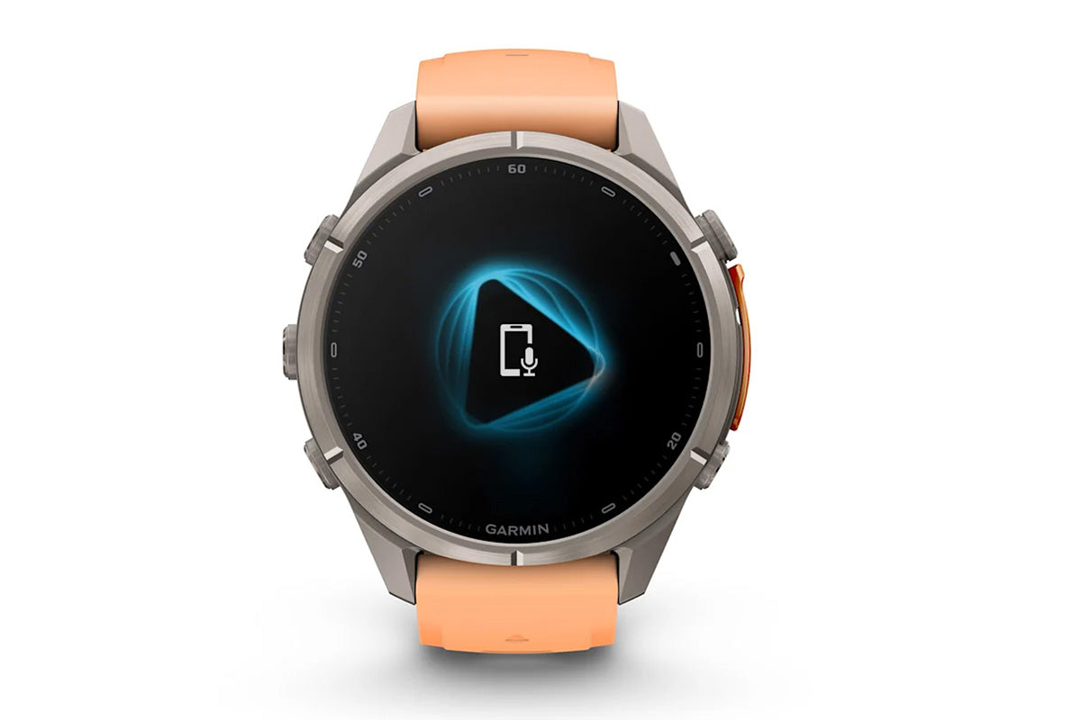 Garmin Fenix 9 Pro | 43mm | Shell Pink/Autumn Orange-6