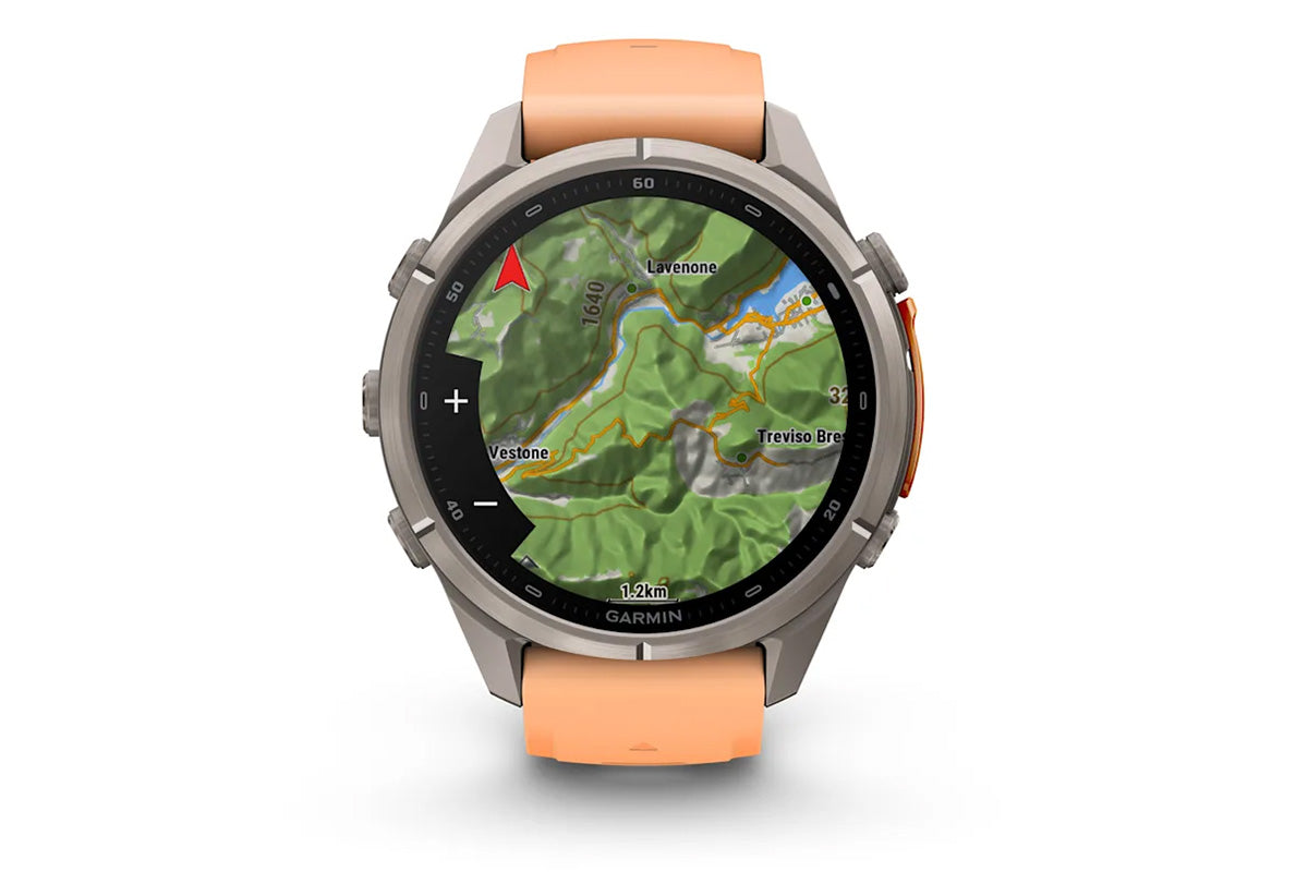Garmin Fenix 9 Pro | 43mm | Shell Pink/Autumn Orange-7