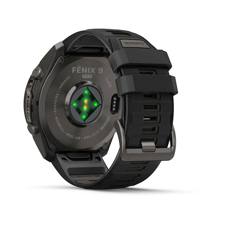 Garmin Fenix 9 Pro | 43mm | Carbon Grey/Black-12