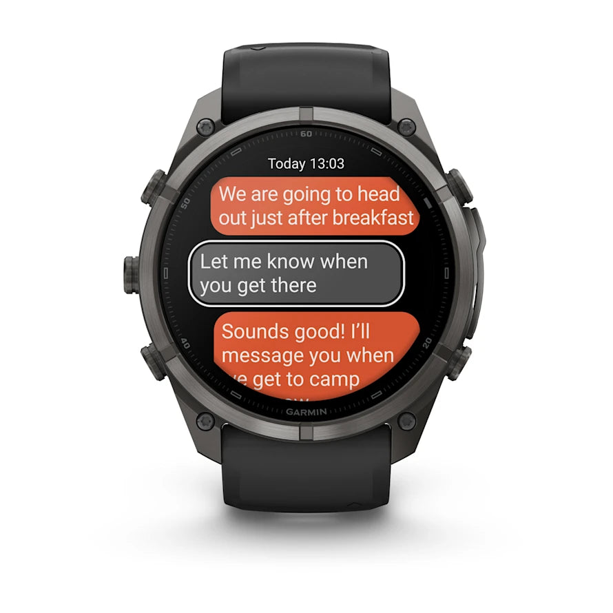 Garmin Fenix 9 Pro | 43mm | Carbon Grey/Black-8