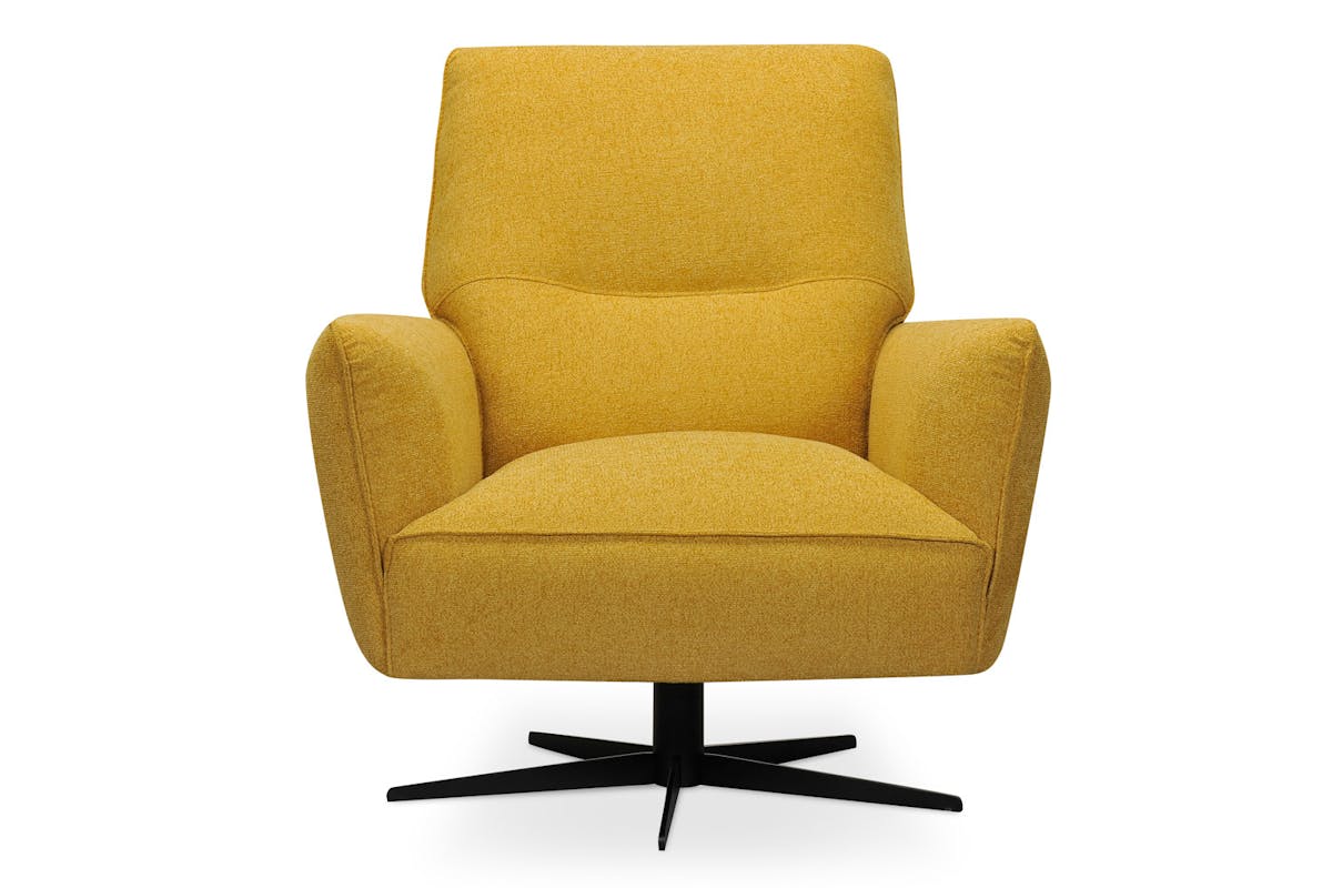 Alice Swivel Leather Armchair-9