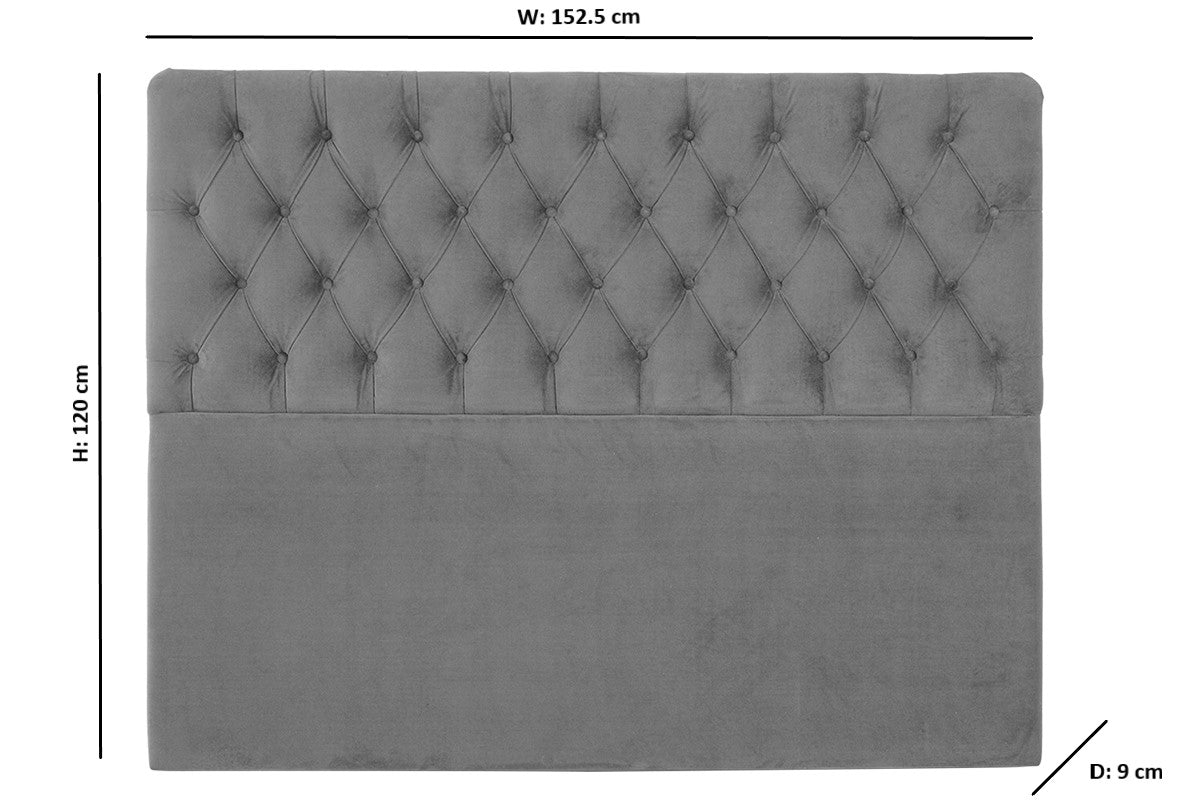 Briody | Claudette 47" Headboard | King | 5ft | Colour Options-2