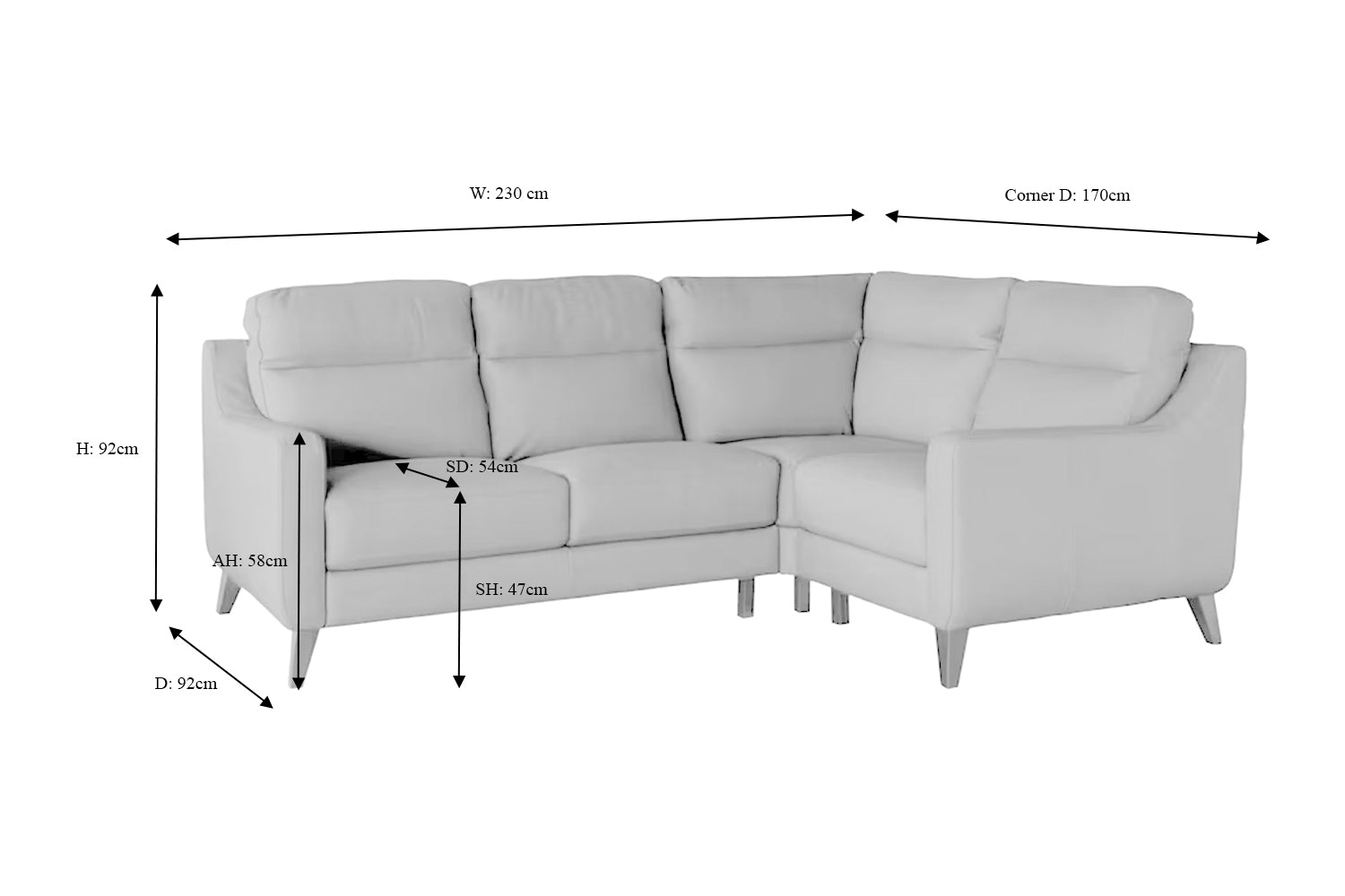 Borgo Corner Sofa | Green-3