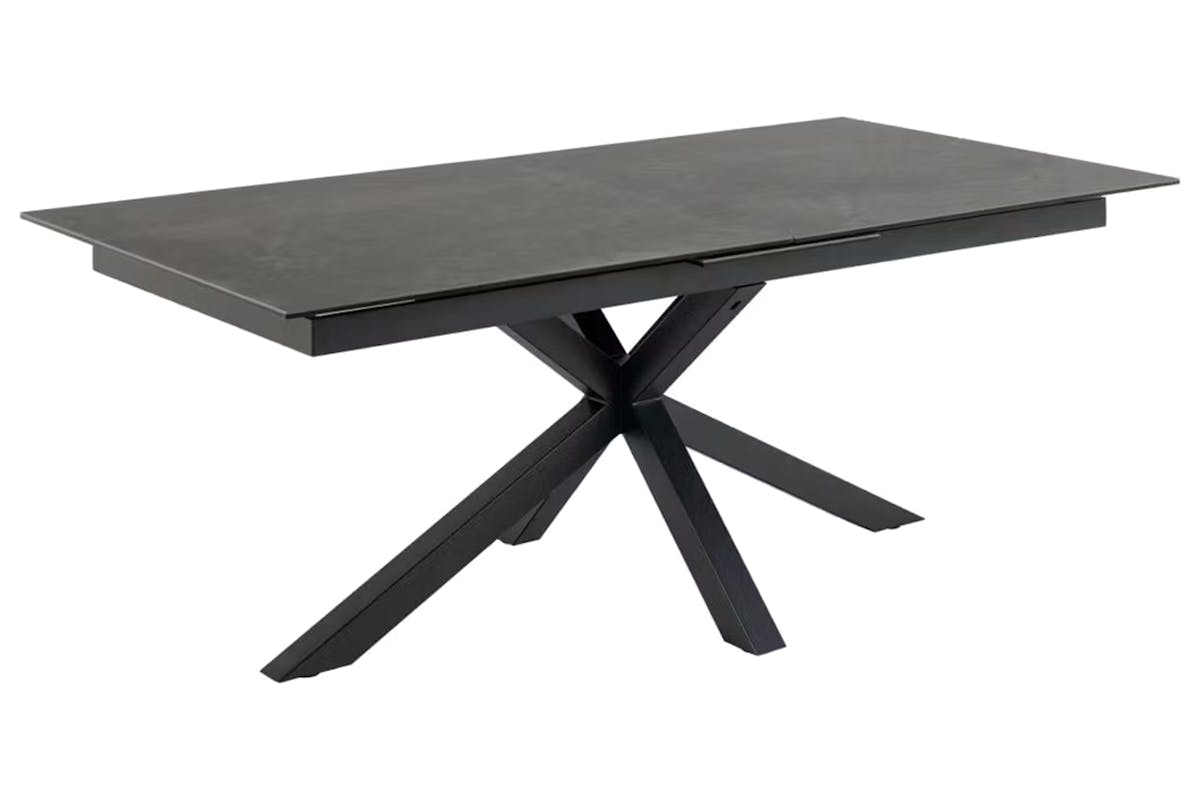 Harlie Extending Dining Table | 200 - 240 cm | Black