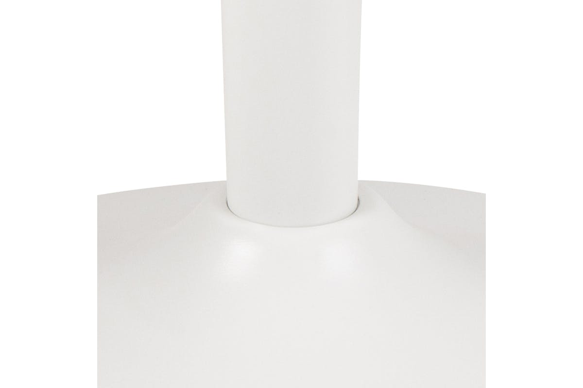 Malta Round Ceramic Coffee Table | Ceramic | White-5