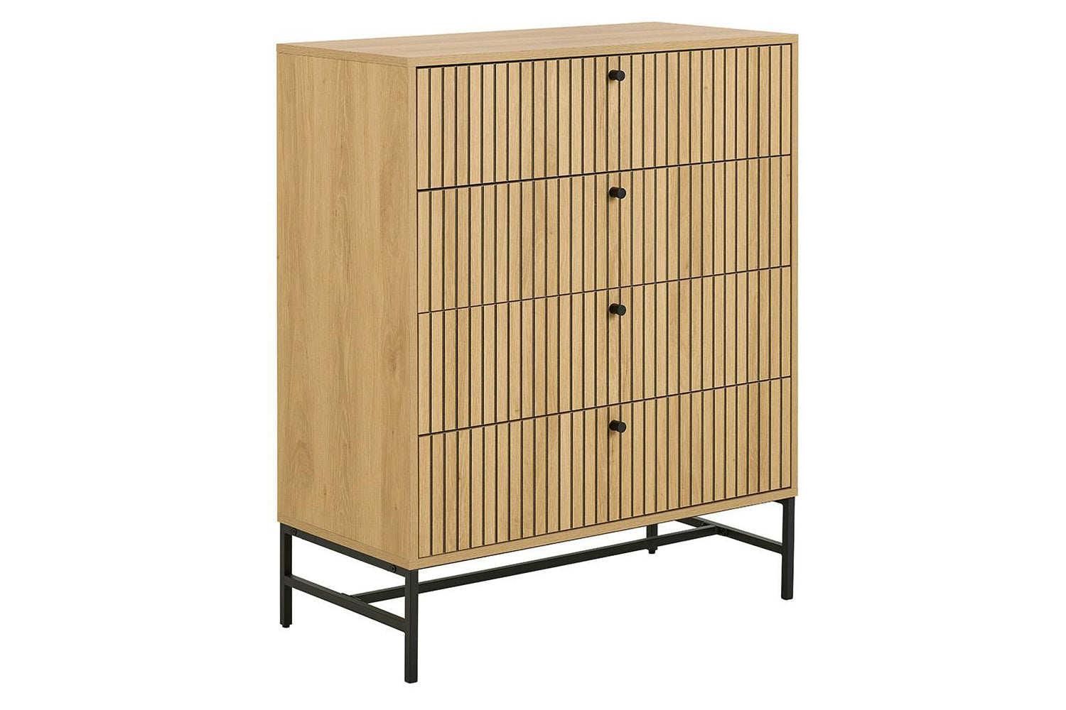 Albany Chest Of Drawer | 4 Drawer | Oak Effect-4
