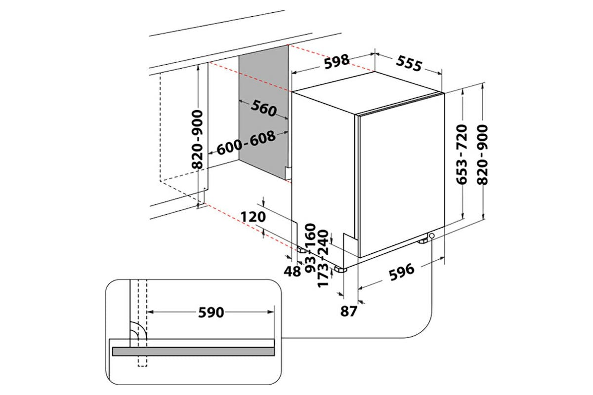 Hotpoint Fully Integrated Dishwasher | 14 Place | H2IHD526BUK-6
