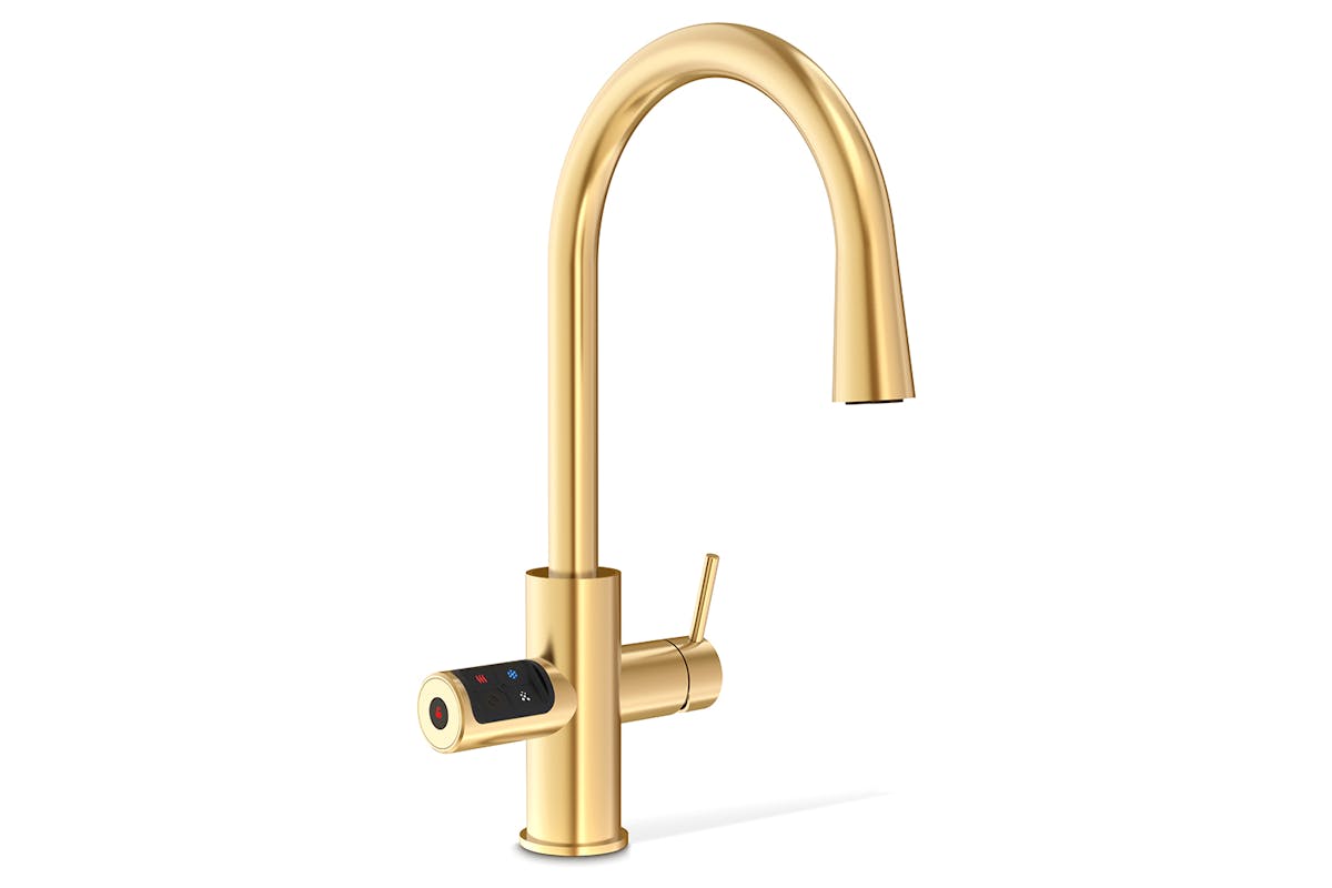 ZipWater HydroTap G5 Celsius Plus All In One Boiling Chilled Sparkling Brushed Gold | H5M783Z07UK