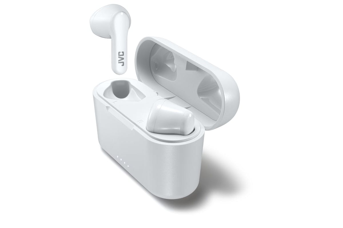Jvc White True Wireless Ear Buds-2