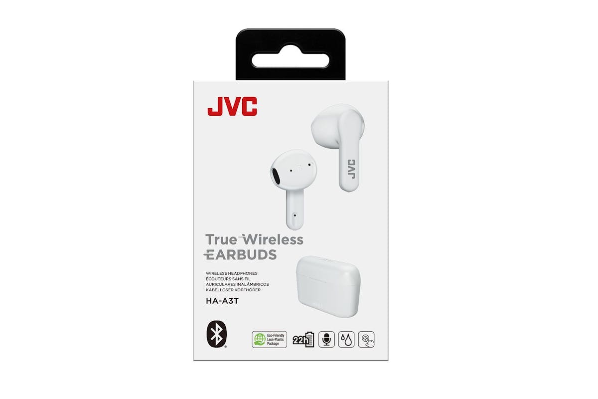 Jvc White True Wireless Ear Buds-4