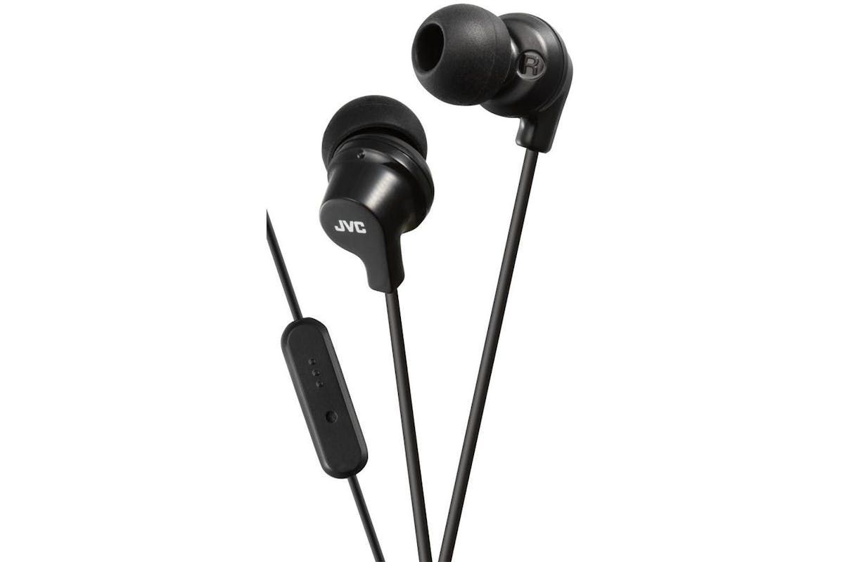 Jvc Black Earbud Usb-c - Push Button On Off Mic Remote Control - Ipx2 Sweat Splashproof