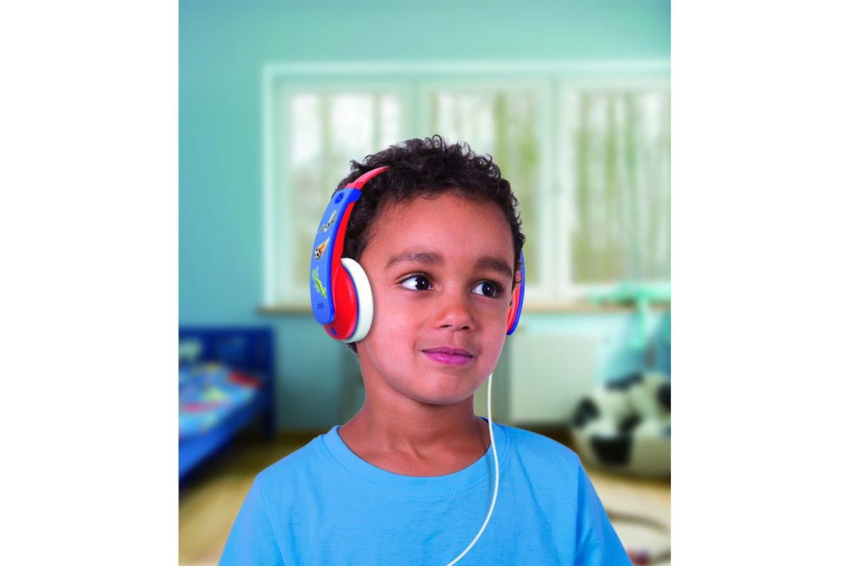 Jvc Red On Ear Kids Wired Headphone With Noise Limiter-3