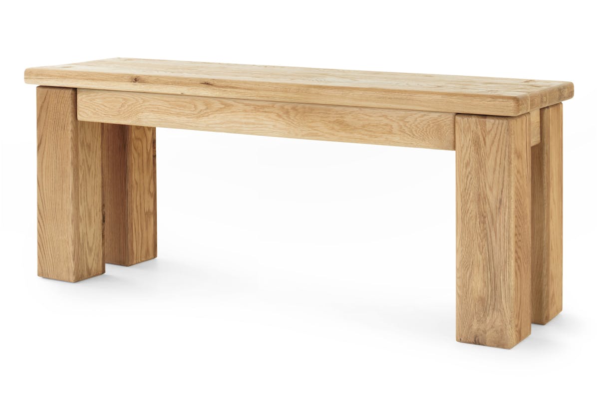 Hamilton Dining Bench | 120 Cm | Natural-3