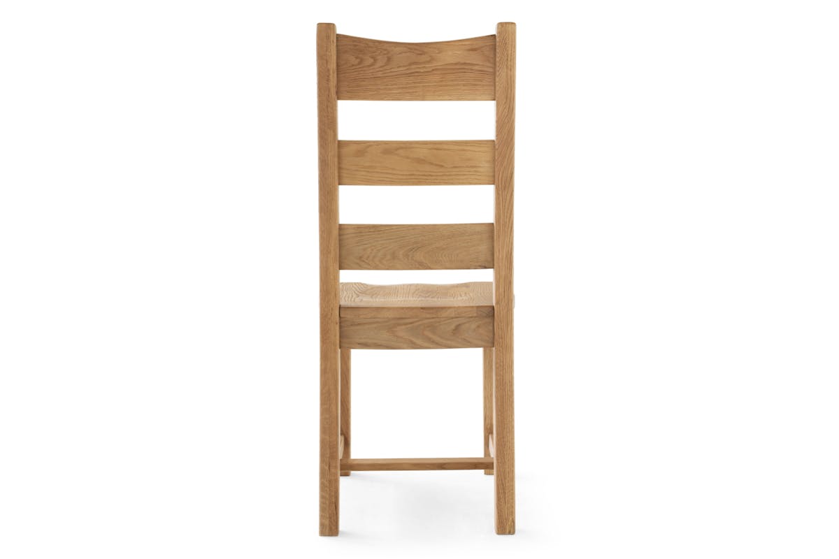 Hamilton Dining Chair | Ladder Back | Natural-9