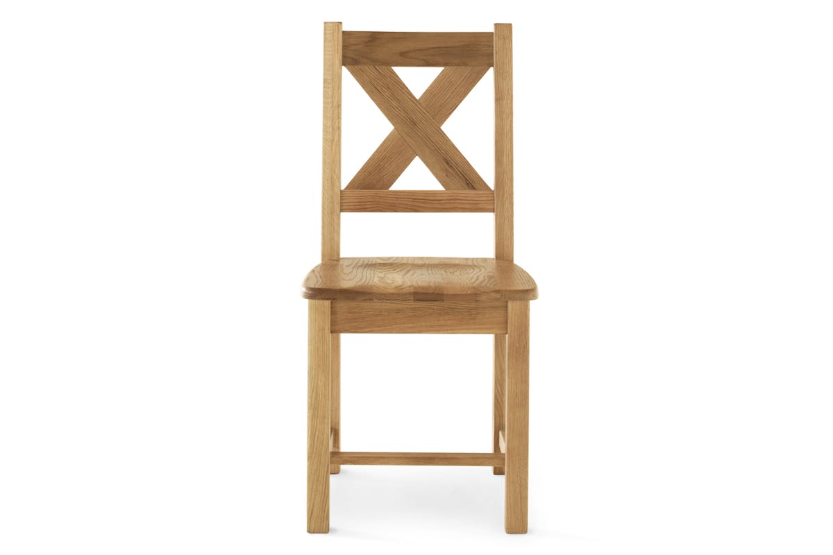 Hamilton Dining Chair | Cross Back | Natural