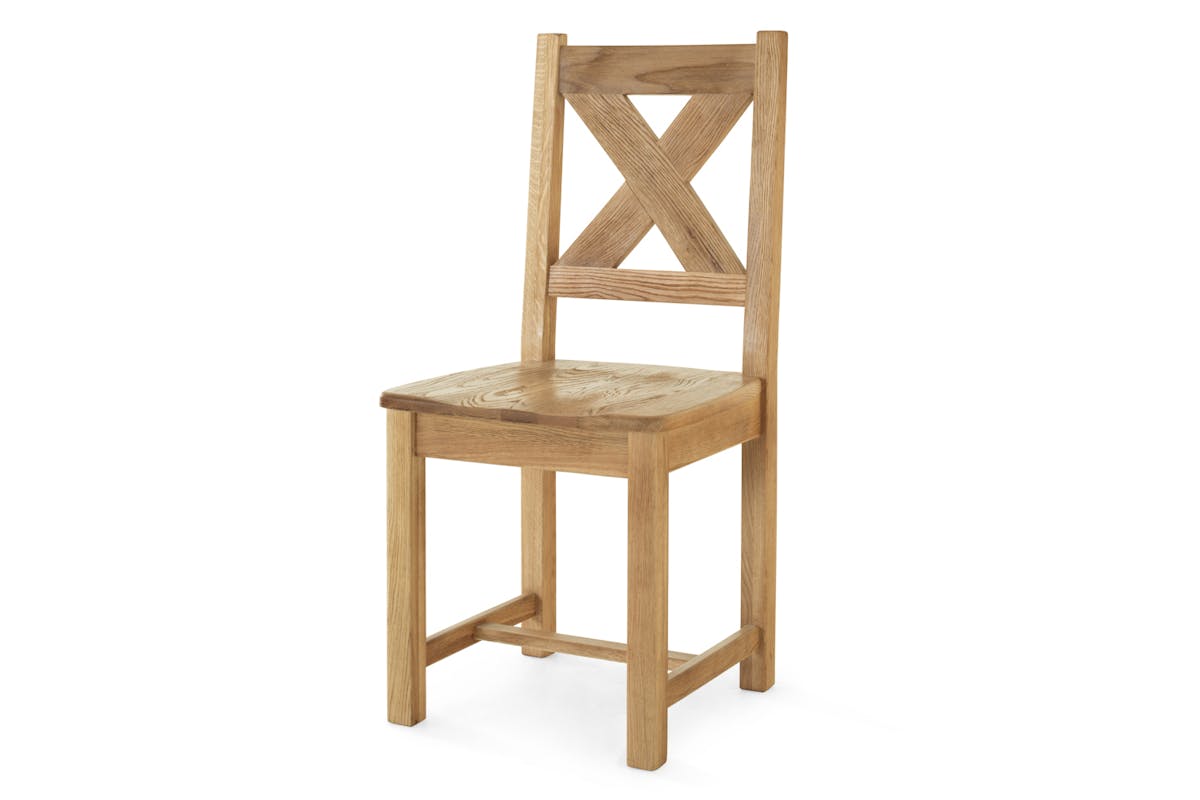 Hamilton Dining Chair | Cross Back | Natural-2