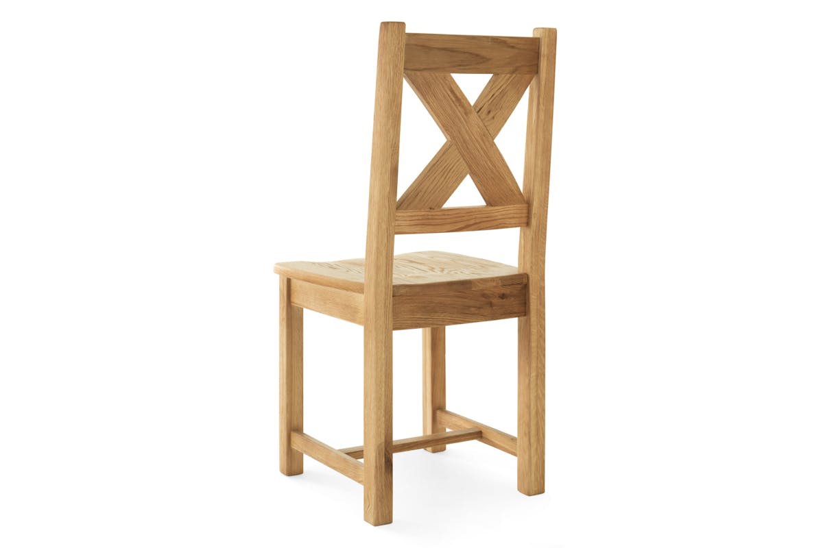 Hamilton Dining Chair | Cross Back | Natural-6