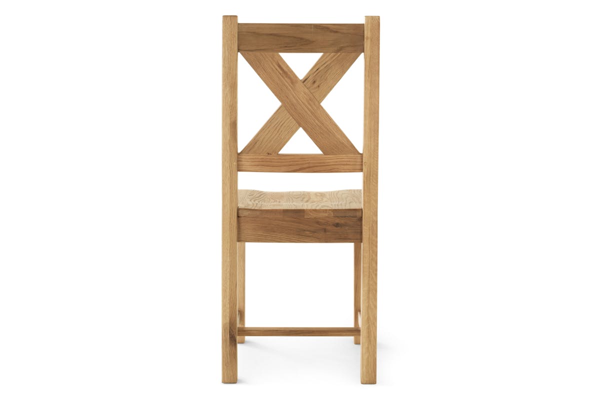 Hamilton Dining Chair | Cross Back | Natural-7