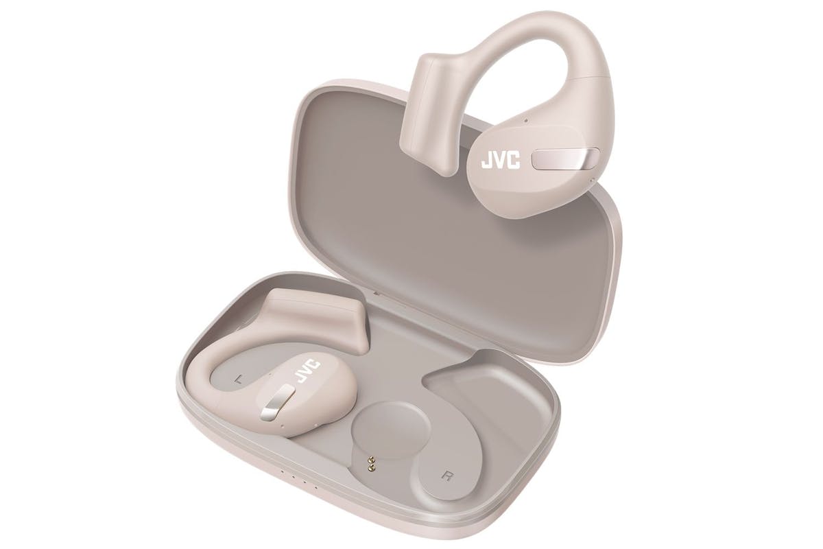Jvc Sand Beige Nearphones Open Ear Tws Earbuds - Lightweight - Hear Your Surroundings - Upto 38hrs Battery Life - Touch Control-3