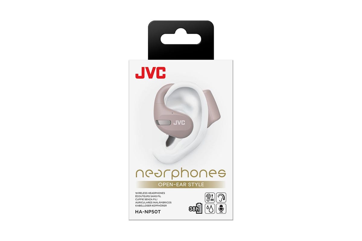 Jvc Sand Beige Nearphones Open Ear Tws Earbuds - Lightweight - Hear Your Surroundings - Upto 38hrs Battery Life - Touch Control-6