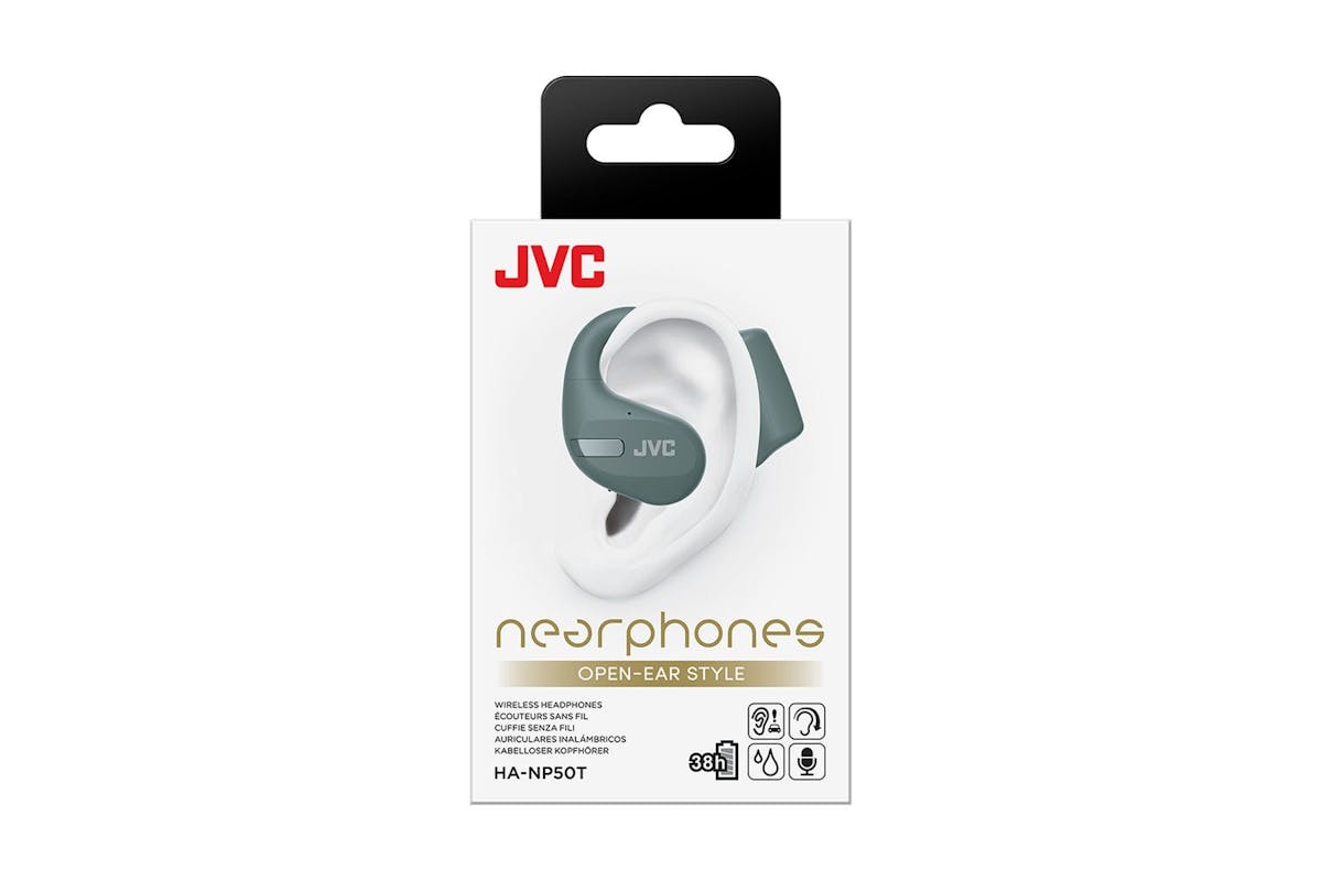 Jvc Sage Green Nearphones Open Ear Tws Earbuds - Lightweight - Hear Your Surroundings - Upto 38hrs Battery Life - Touch Control-5