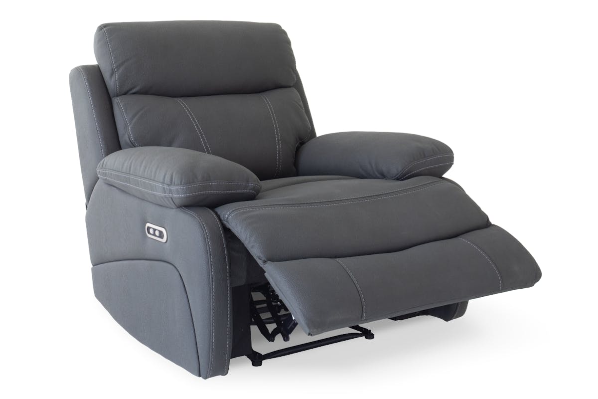 Hardy Armchair | USB | Power Recliner | Grey-3