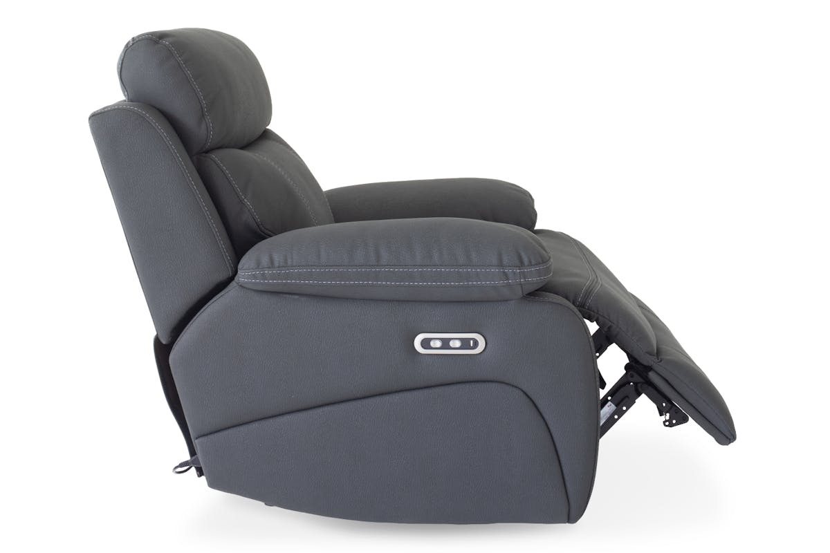 Hardy Armchair | USB | Power Recliner | Grey-6