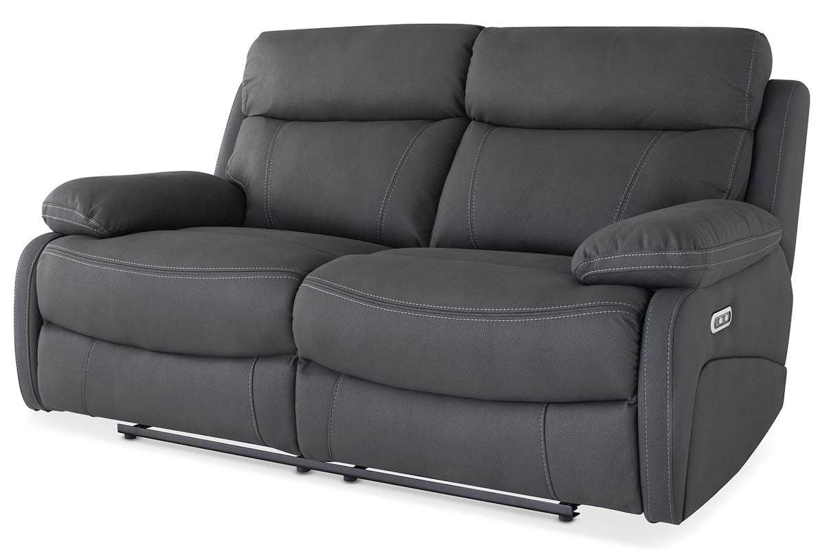 Hardy 2 Seater | USB | Power Recliner | Grey-3