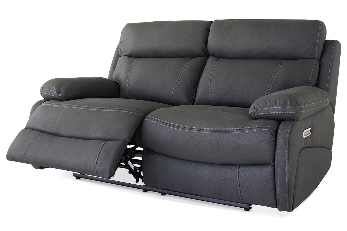 Hardy 2 Seater | USB | Power Recliner | Grey-4