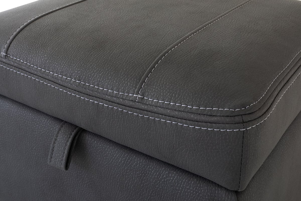 Hardy Footstool | Grey-5