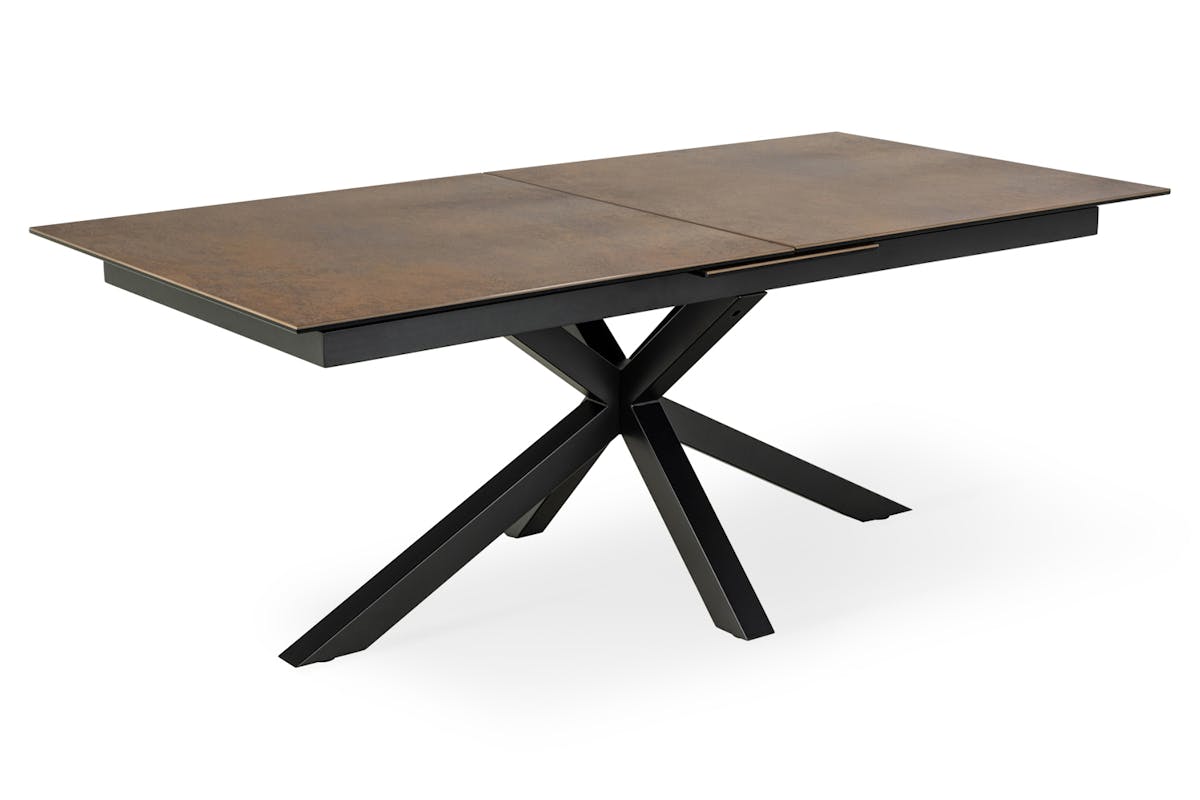 Harlie Extending Dining Table | 200 - 240 Cm | Rust Brown-4