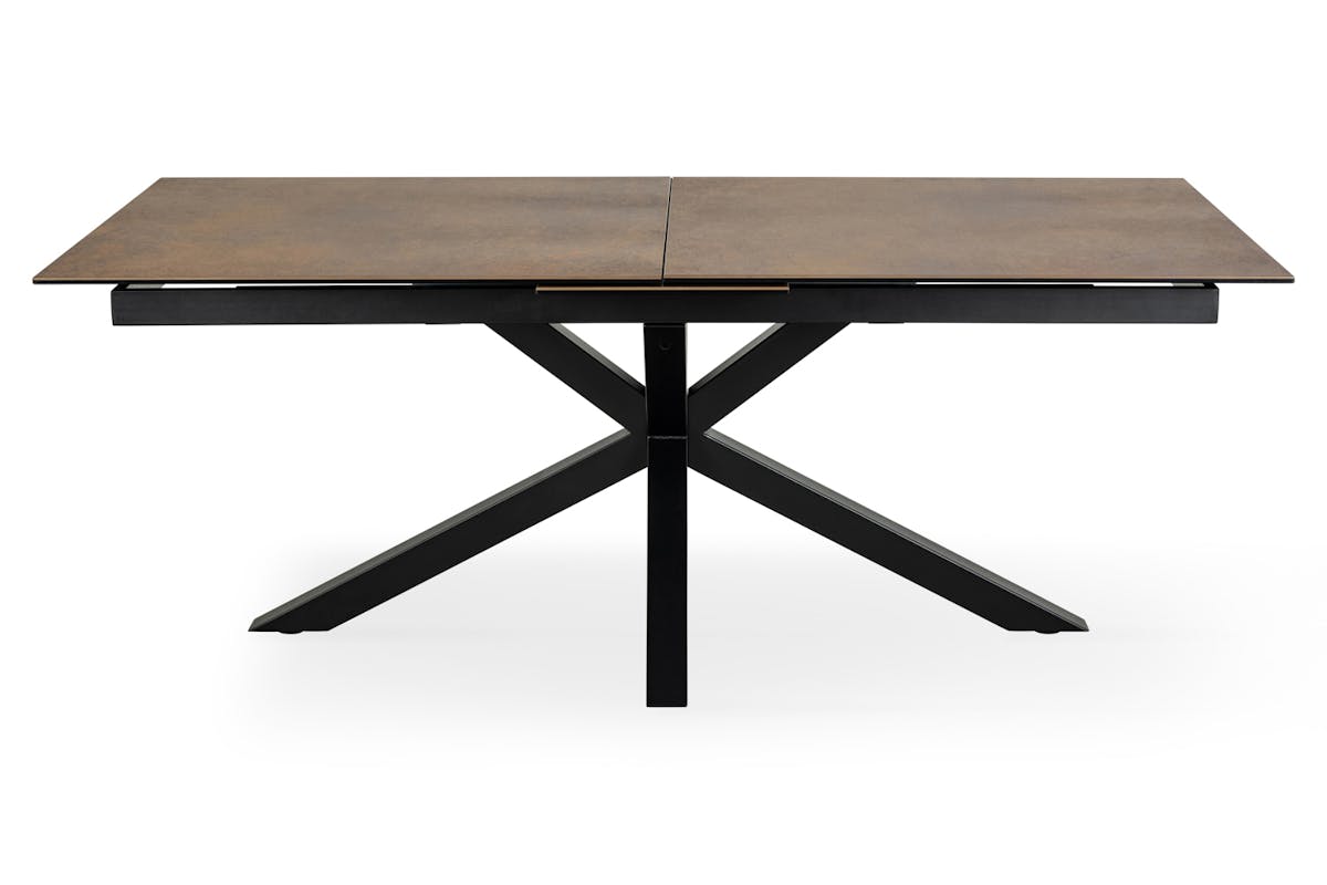 Harlie Extending Dining Table | 200 - 240 Cm | Rust Brown