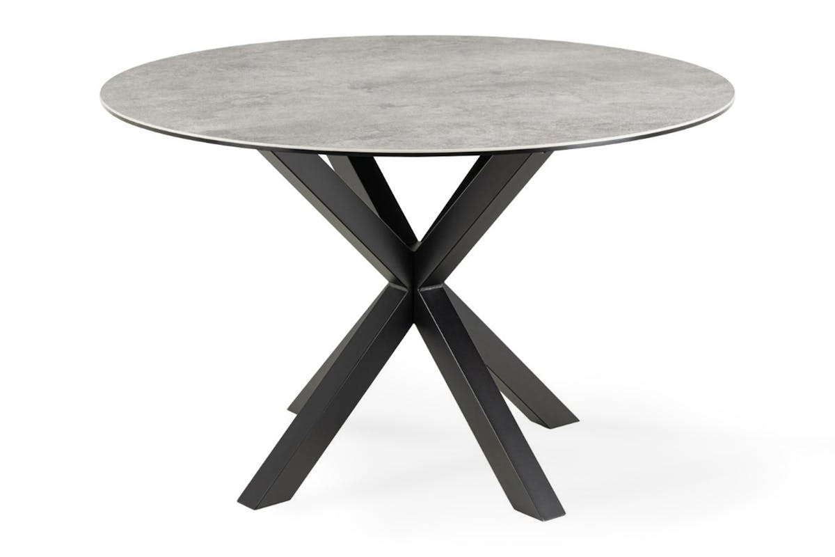 Harlie Round Dining Table | Grey