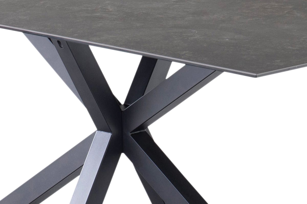 Harlie Rectangular Dining Table | 200 Cm | Black-4