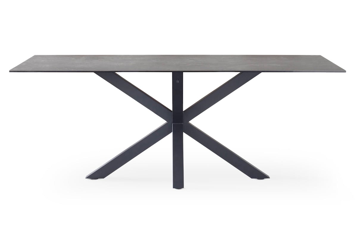 Harlie Rectangular Dining Table | 200 Cm | Black