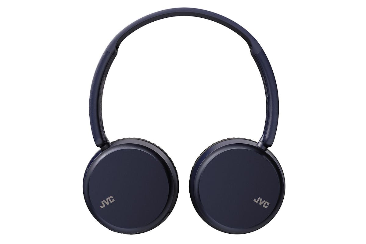 Jvc Blue On Ear Bluetooth Foldable Headphones Upto 35 Hour Use 3 Sound Modes 2 Device Connection Voice Assistant Bt V52-3