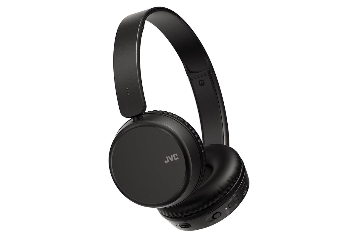 Jvc Carbon Black On Ear Bluetooth Foldable Headphones Upto 35 Hour Use 3 Sound Modes 2 Device Connection Voice Assistant Bt V52-4