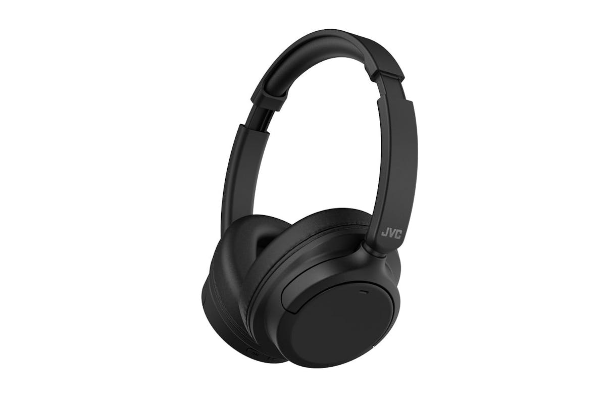 Jvc Black Active Noise Cancelling Bluetooth Headphones - 36mm Drivers For High Quality Sound - Lightweight Folding Design With Comfortable Fit - Usb-c Charging Cable - Upto 35hr Battery Life - Built In Mic For Full Control-2