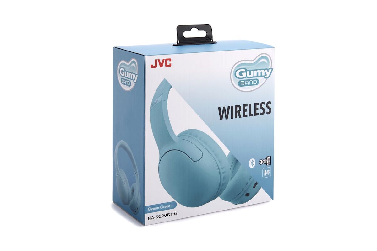 Jvc Gumy Wireless Ocean Green Headband Wireless-2