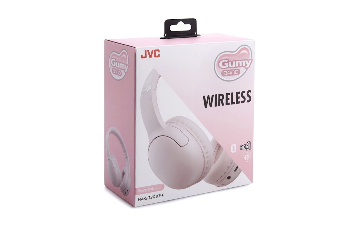 Jvc Gumy Wireless Peony Pink Headband Wireless-2