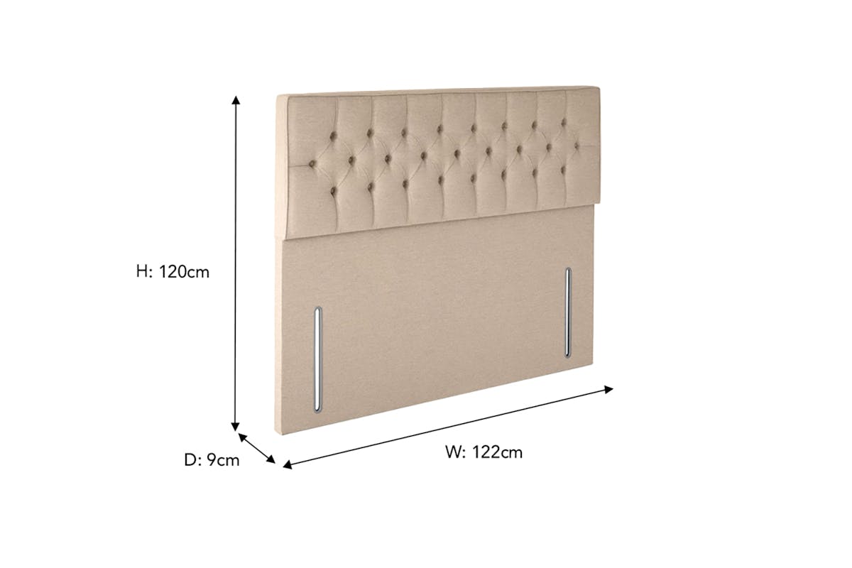 Sleepeezee | Kent Headboard | Small Double | 4ft | Colour Options-3