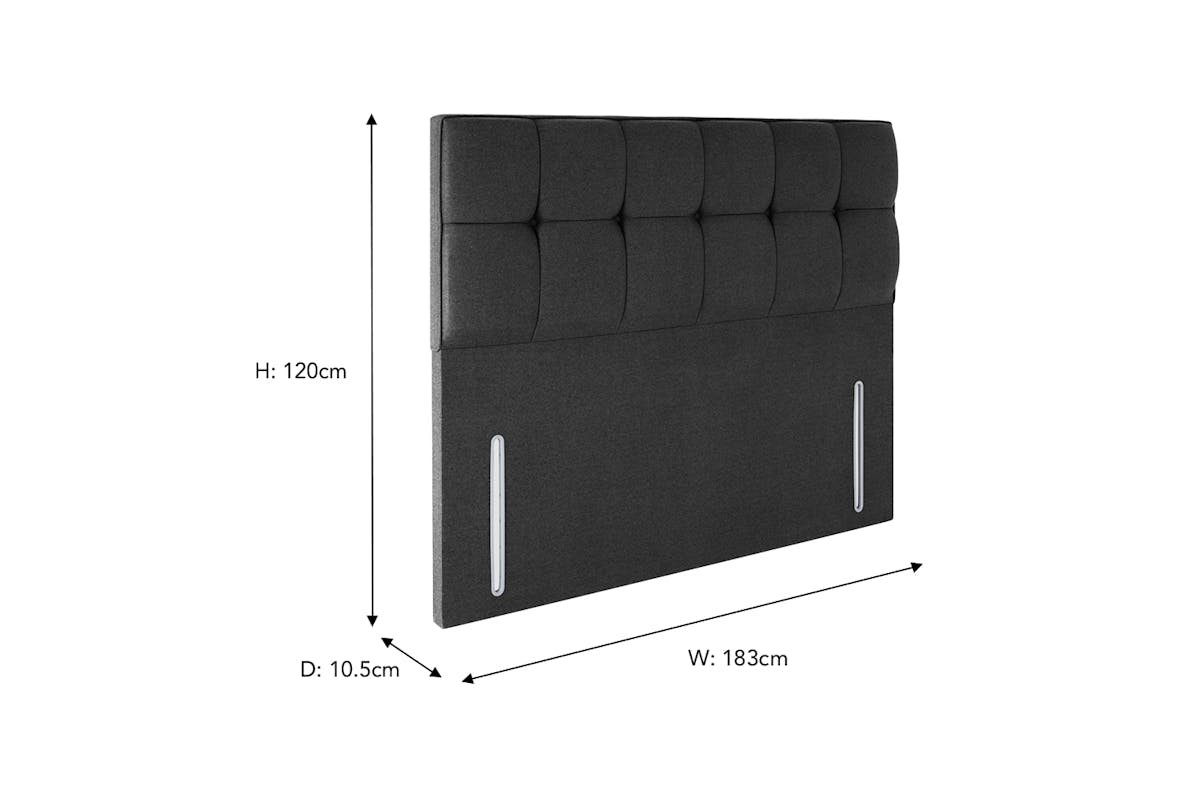 Sleepeezee | Leigh Headboard | Super King | 6ft | Colour Options-3