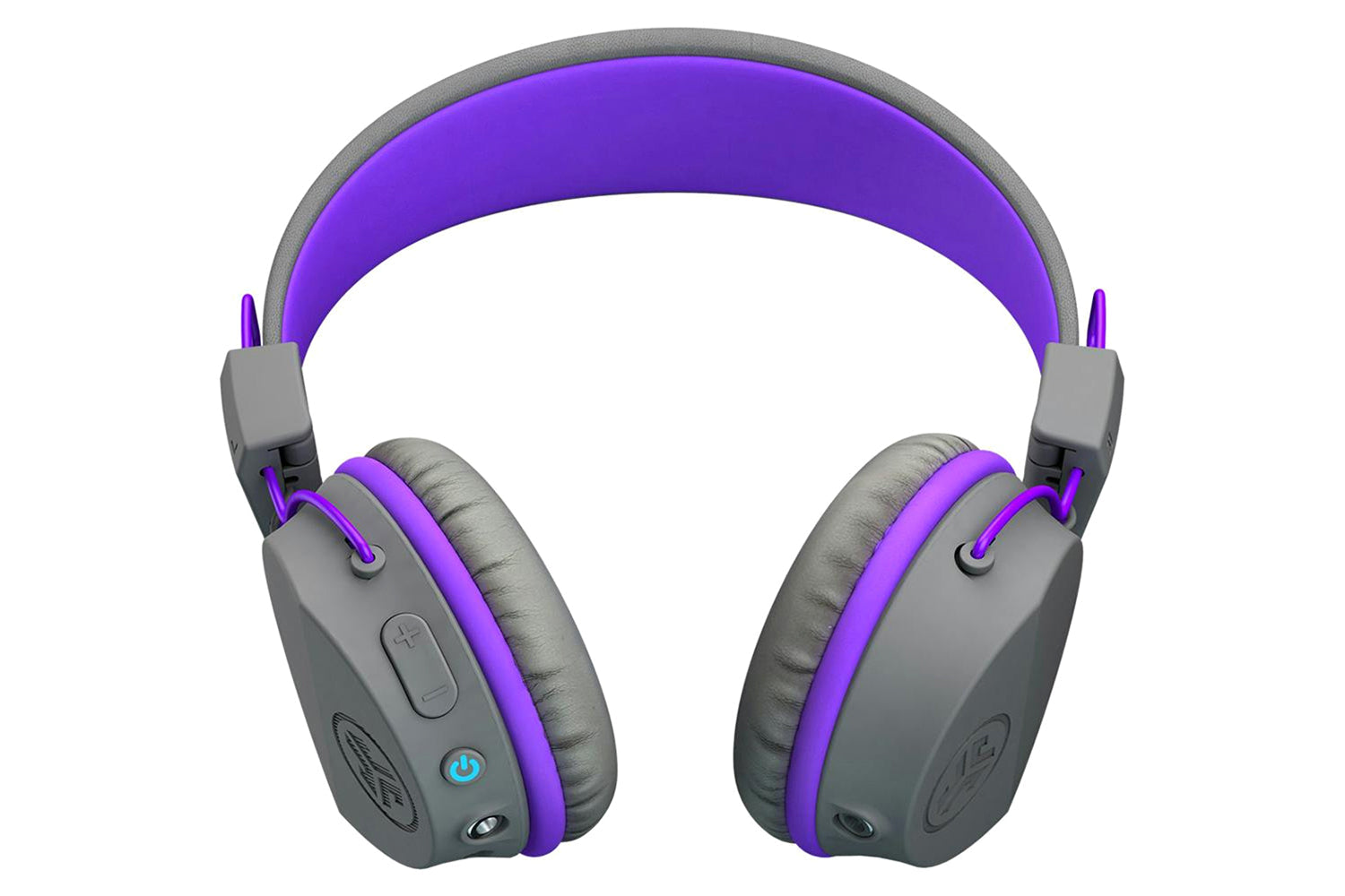 JLab JBuddies Studio Kids On-Ear Wireless Headphones | Graphite/Purple