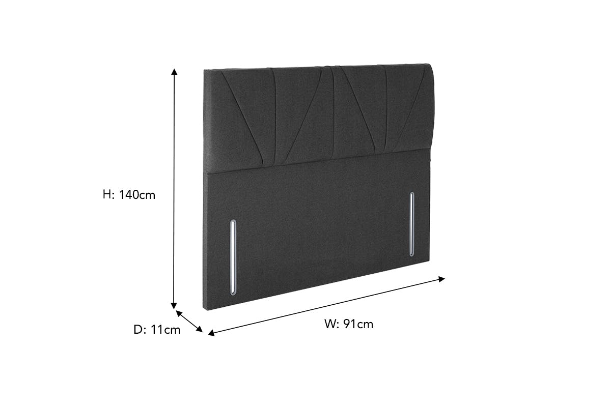 Sleepeezee | Violet Headboard | Single | 3ft | Colour Options-3