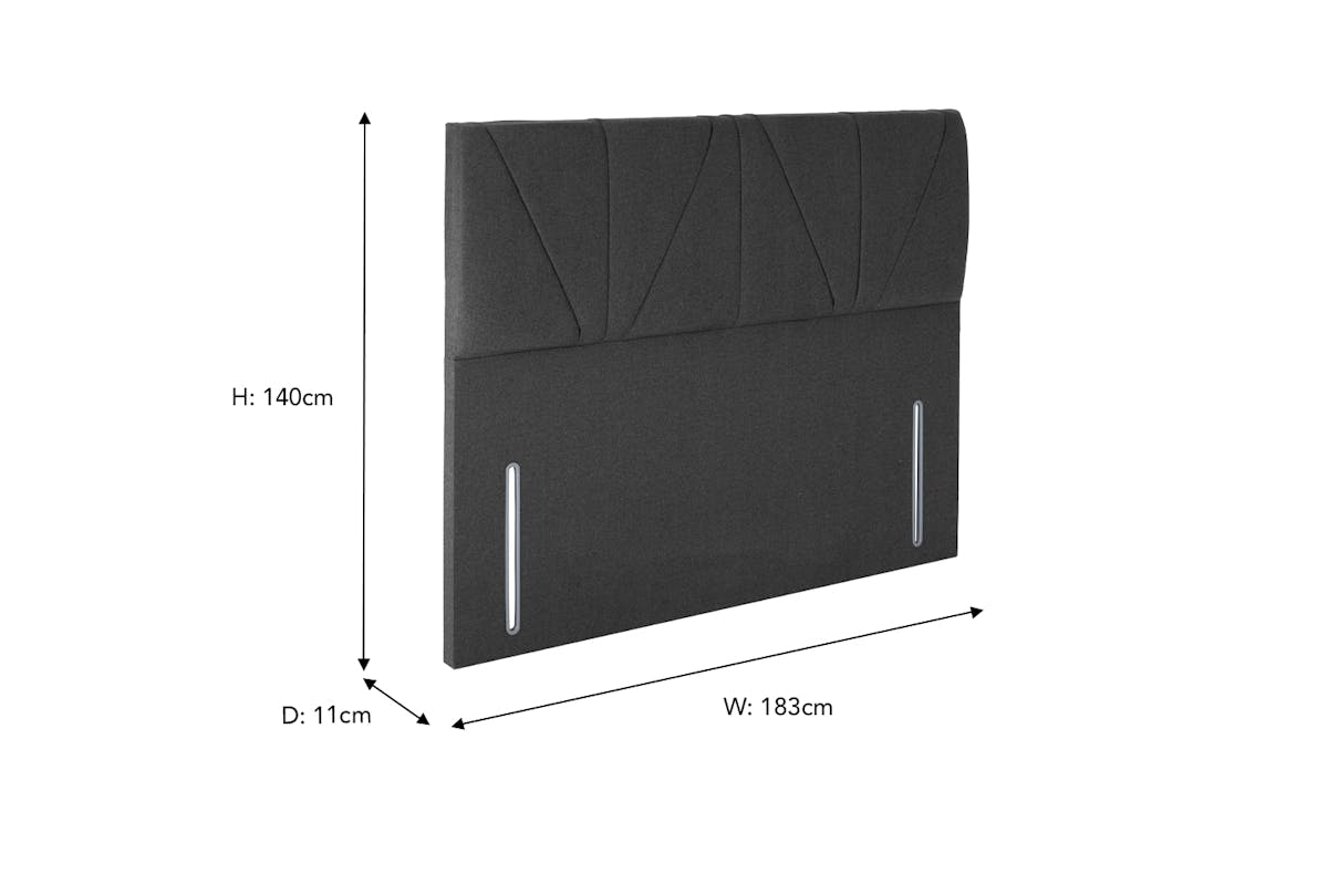 Sleepeezee | Violet Headboard | Super King | 6ft | Colour Options-3