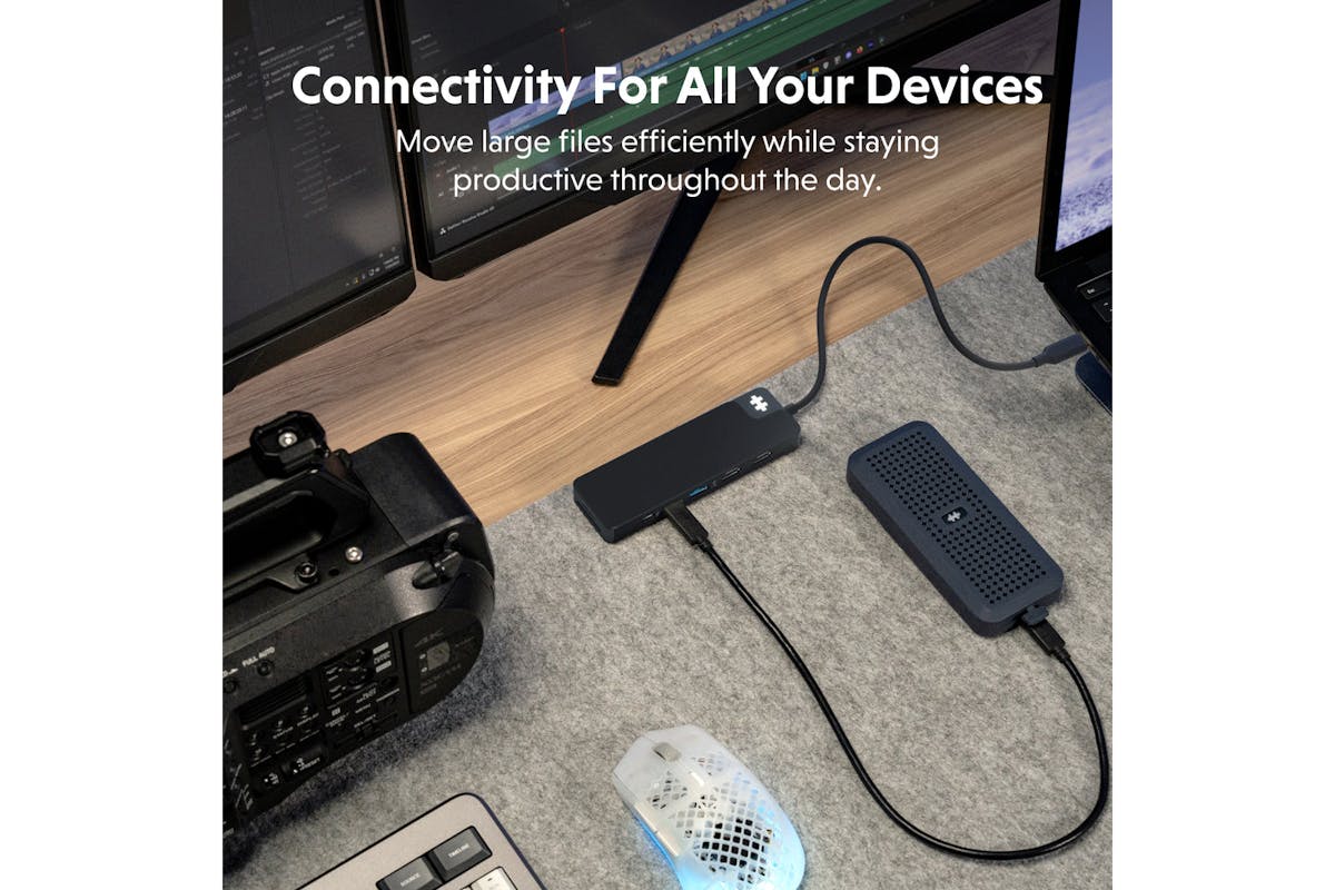 HyperDrive Flex 9 Port USB-C Dock | Black-3