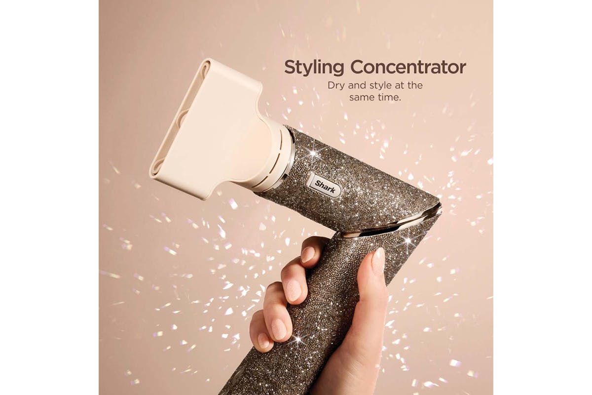 Shark FlexStyle 5-in-1 Air Styler & Hair Dryer Gift Set | HD446JSUK | Champagne Sparkle-2