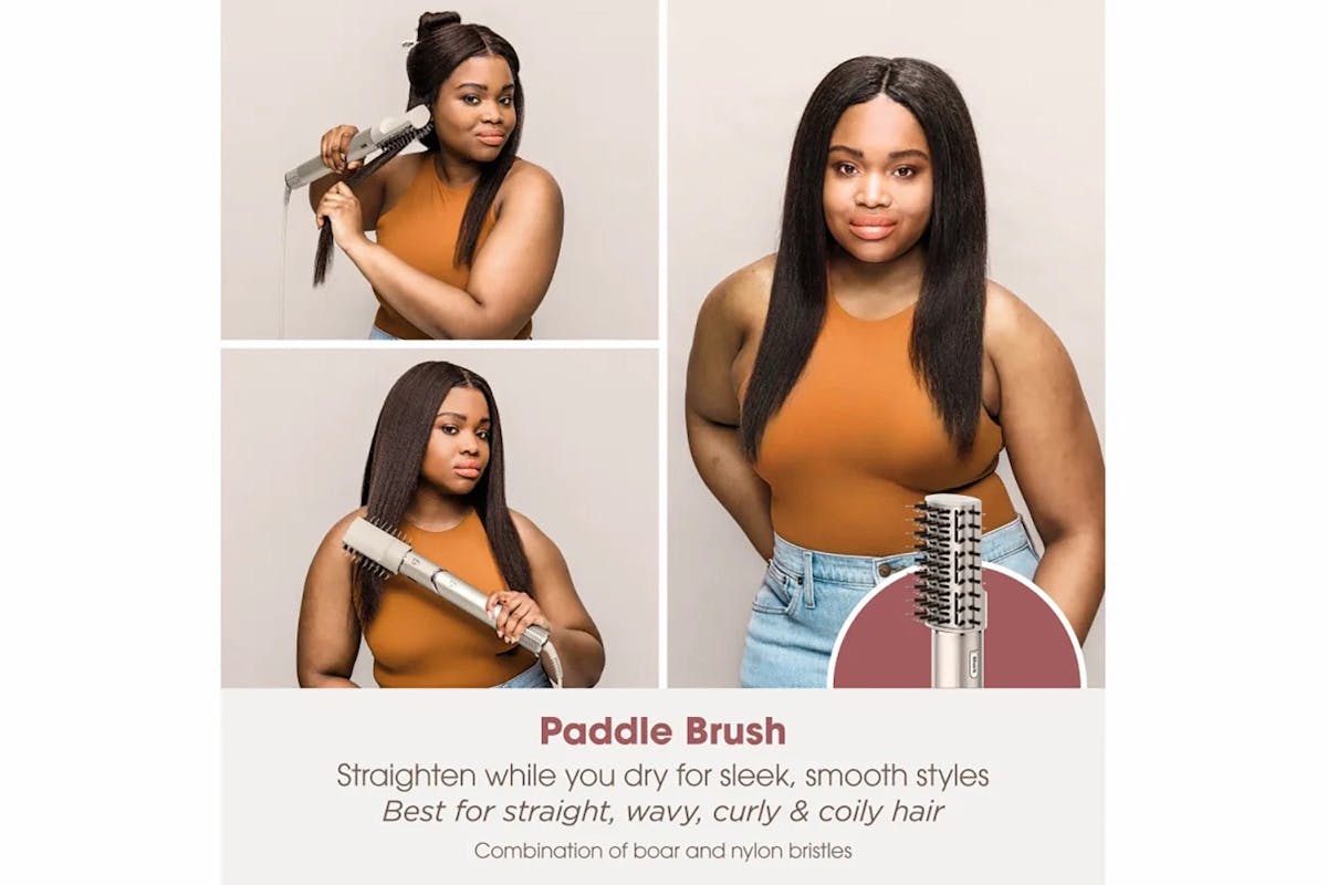 Shark FlexStyle 5-in-1 Air Styler & Hair Dryer Set | HD446SLUK | Stone-8